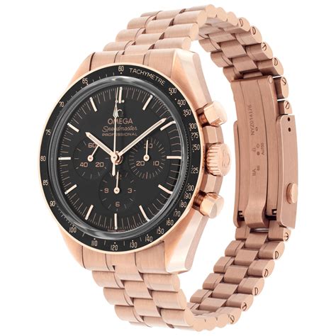 omega speedmaster rose gold|Omega Speedmaster retail price.